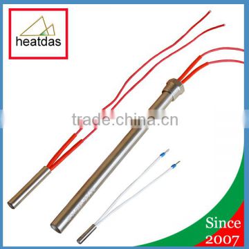 High watt density cartridge heating rod element