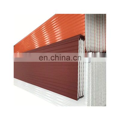 Pu sandwich panels fire rated steel insulation wall board fireproof insulation board for building wall panel