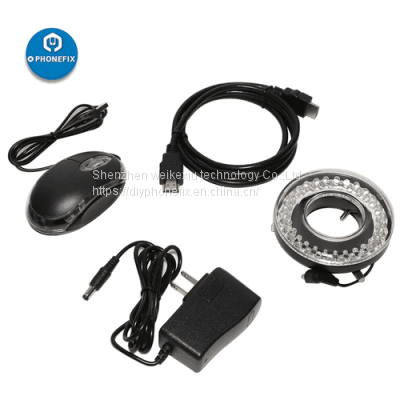 Integrated Trinocular Stereo White Microscope With LCD Display Screen photo-2