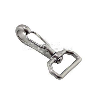 Marine Hardware 304/316 Stainless Steel Square Spring Snap Hook photo-3