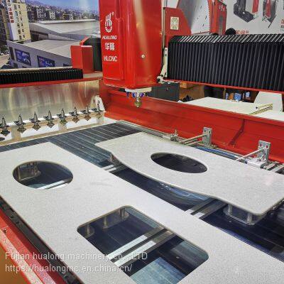 Hualong Machinery HLCNC-3319 Cnc Working Center To Stone Quartz Marble Granite Countertops photo-4