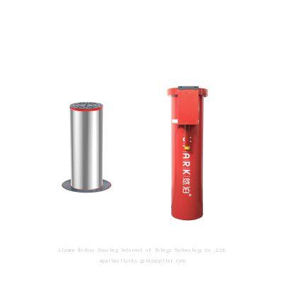 UPARK Anti-theft Driveway Security Post Stainless Steel Integral Bollard Price DC 36V With LED Light Bollards photo-4