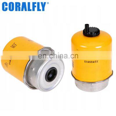 CORALFLY OEM ODM Truck Engine Diesel Fuel Filter 32/925915 32925915 For JCB Fuel Filter