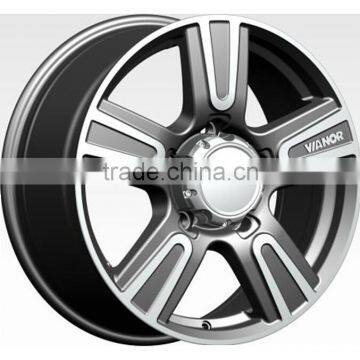 SUV 4X4 aluminium wheel fit for TOYOTA replica rims alloy wheels via jwl hre wheels