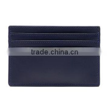 Fashion slim design leather card case Men genuine leather card holder