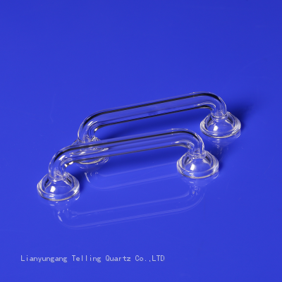 Elementar Consumable Quartz Glass Bridge Fittings Ball Head Other Quartz Products Processing