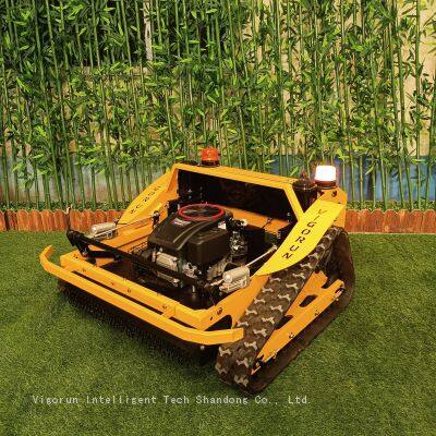 remote slope mower, China radio control lawn mower price, remote control steep slope mower for sale