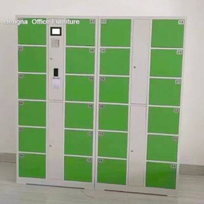 Multifunctional Storage Locker Secure Electronic Lockers With Barcode Scanning – Perfect for Public and Private Use