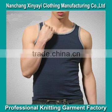 Good Quality Cotton Vest for Male Slim Fit Men's Clothing Custom Plus Size Wholesale