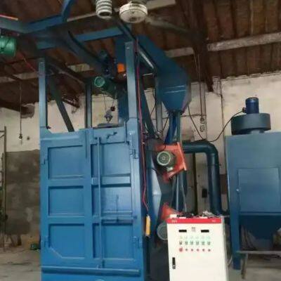Hook type shot blasting machine widely used for surface cleaning of workpieces