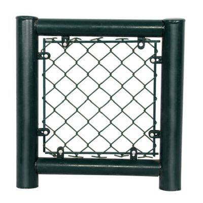 Wholesale High Security Chain Link Fence With Barbed Wire Top photo-4
