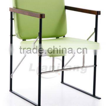 metal legs office chair / reading chair