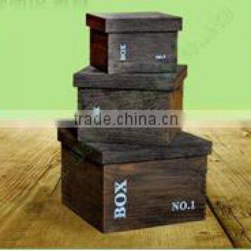Wooden Crates Wood Box For Fruit and Vegetable Storage