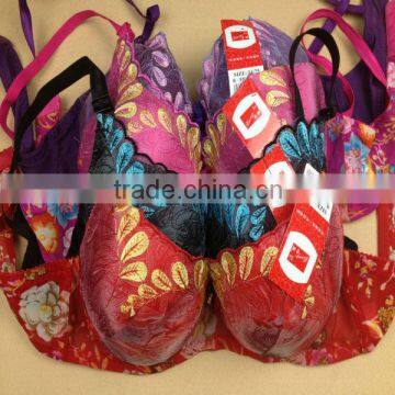 0.47USD Hot Newest Style Fashional Ladies Bra Designs/Thin Sponge 32-38BC Cup (kczd100)