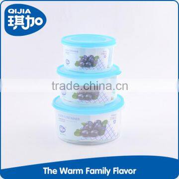 Food grade plastic microwave food container