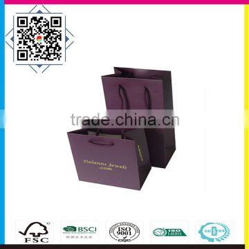 Wholesale cheap foil stamping paper bag