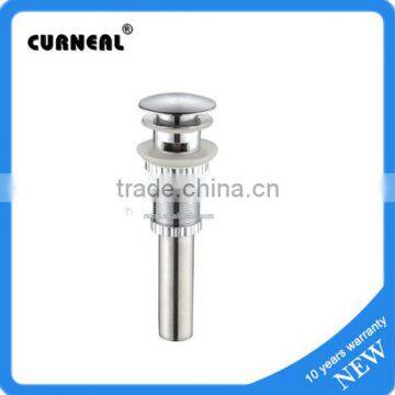 Pop-Up Push Clic Clac Brass Basin Drain