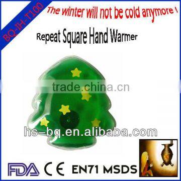 Christmas tree instant hand warmer