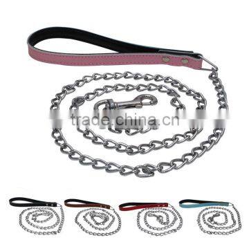 Alloy Fittings Litchi Grain Dog Collars Bullet Nail Pet Collar photo-5