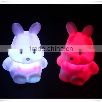 Hot sale rabbit design flashing toy