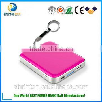wholesale Portable power bank charger 2600-5000mah