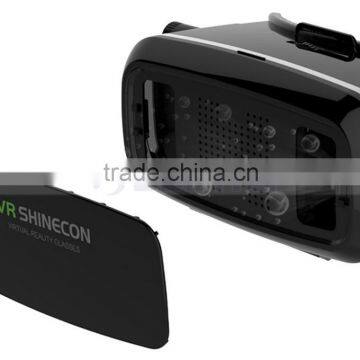 4Th 3D Virtual Reality Case Box Helmet Active Imax VR 3D Glasses For Pc Games Sexy Movie Video photo-2