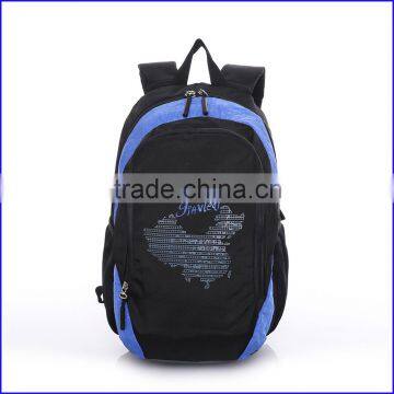 2016 new production canvas backpack sport bag