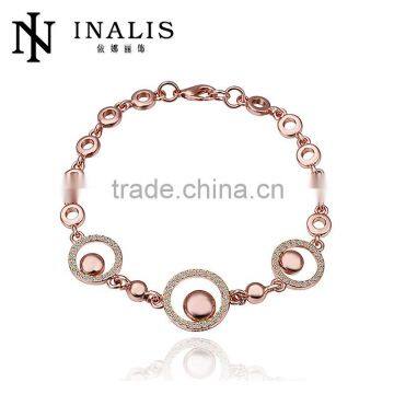 2016 new design Fashion jewelry bracelet, Rose gold custom bracelet