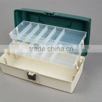 33*16*13cm Fishing Equipment Storage Box Multifunction Waterproof Plastic Fishing Tackle Box photo-2
