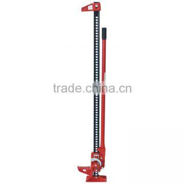 Thin hydraulic car jack