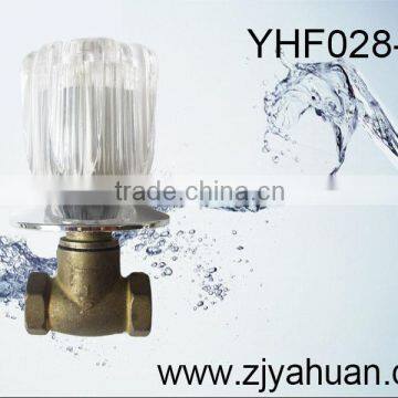 Exposed stop shower valve/Single handle shower valve-Factory provide