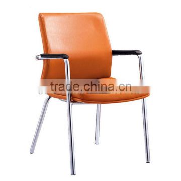 Hot sale orange meeting leather office chair (SZ-OC201)