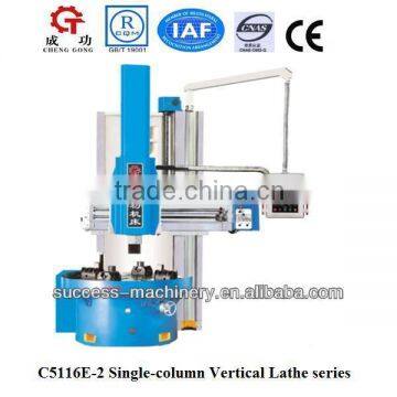 C5116E-2 DRO vertical lathe machinery Single column conventional vertical lathe machine