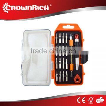 19pc 6 in 1 Screwdrivers with CR-V bits set