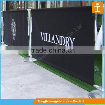 Durable polyester banner printing, fabric banner design