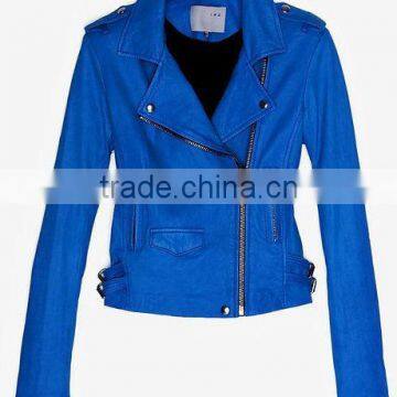 leather jacket/fashion leather jacket/Men Motorbike racing Leather Jacket/Motorcycle Biker Jacket/WB-MCJ 10191