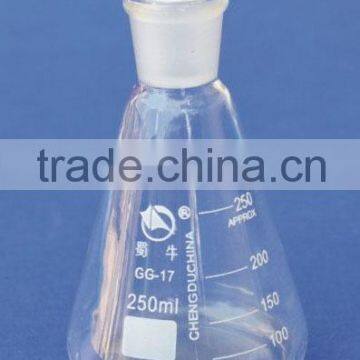 50ml CONICAL FLASK WITH GLASS STOPPER