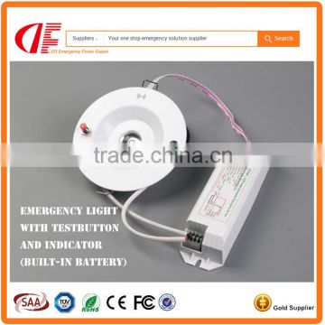 3.6V energy saving highlight led down light with emergency backup battery emergency power kit SAA TUV