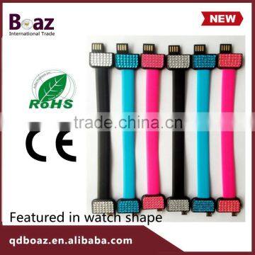 cable bracelet wire cable tie for iphone&android