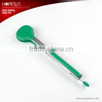 HS-FT195 Best sell colorful nylon kitchen food tong