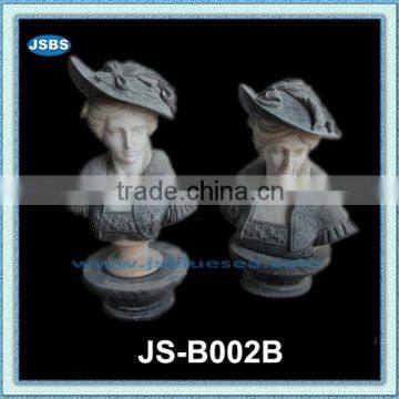 Home decorative marble woman bust