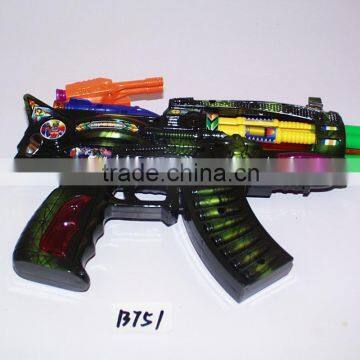 LED Electronic Flashing Gun with English Sound