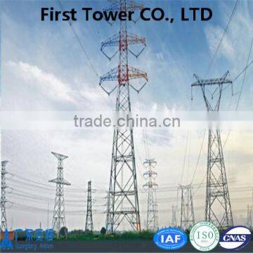 Double circuit transmission line tower