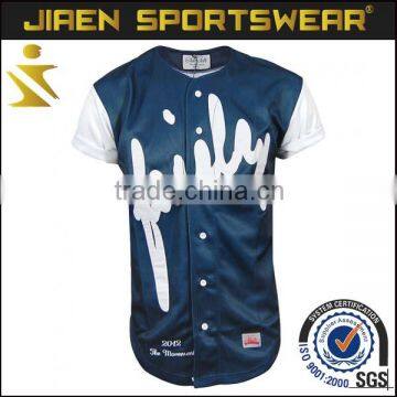 printed button down best best button down baseball jersey custom sublimation