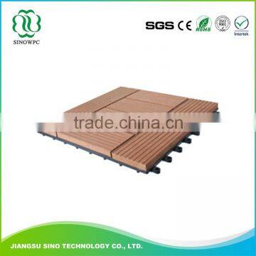 Wood Plastic Composite Deck Board wpc diy decking tile