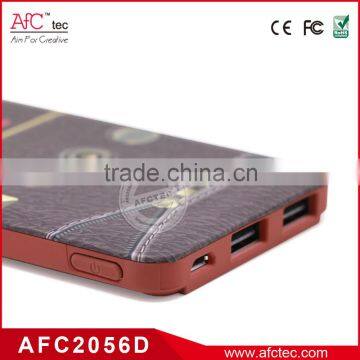 4000mAh Free Logo Printing Power Bank Mobile Charger photo-5