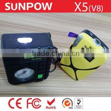Sunpow Car Battery Charger Powerful Mini Auto Jump Starter Lipo Car Battery Jumper photo-2
