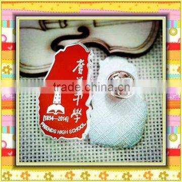 Wholesale die casting metal school badge