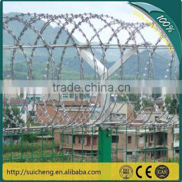 Security Razor Fence for Wall/Razor Barbed Wire for Sale/ Concertina Razor Barbed Wire for TRADE ASSRUANCE(Factory)