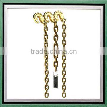 Chinese factory carbon steel galvanized DIN766 link chain